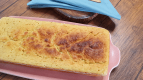 Pão de batata-doce sem glúten