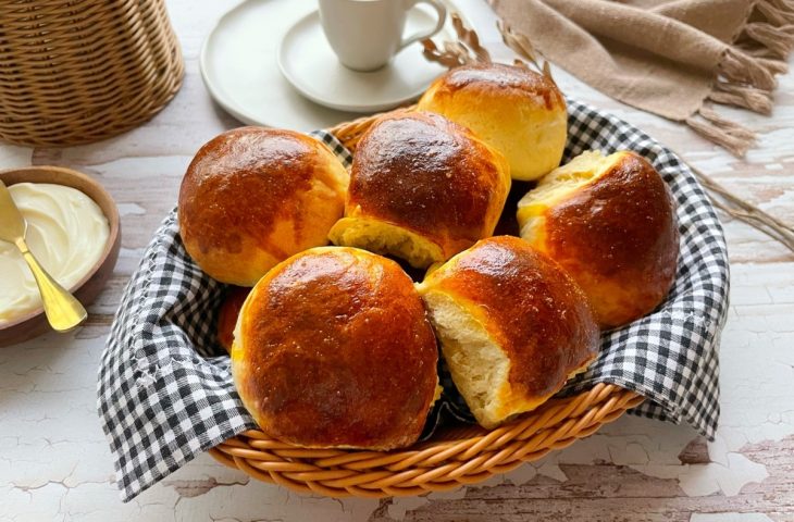 Pão de batata na air fryer