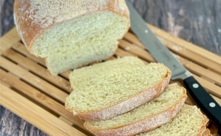 Pão de cebola e alho fofinho