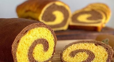 Pão de cenoura com chocolate