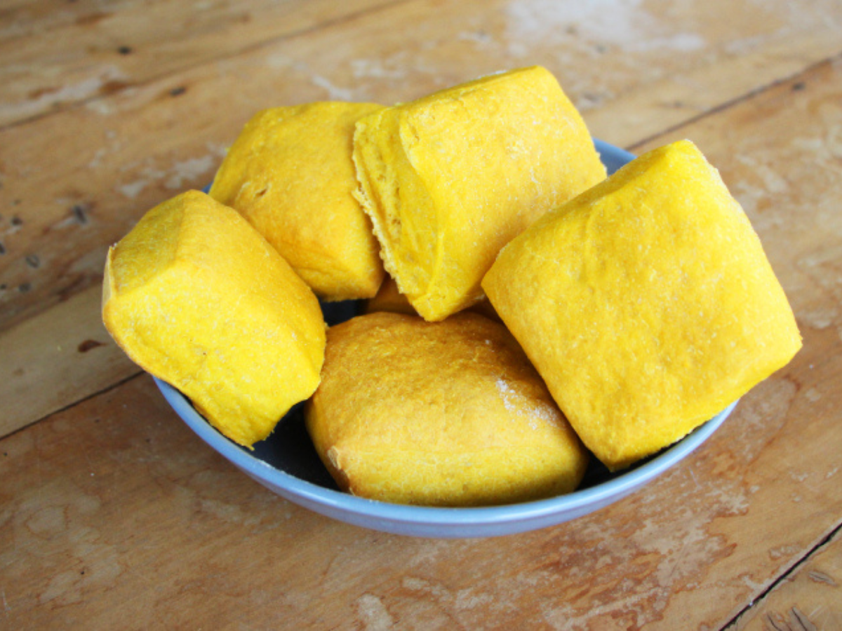 Pão de cenoura fofinho