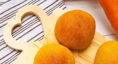 Pãozinho de cenoura