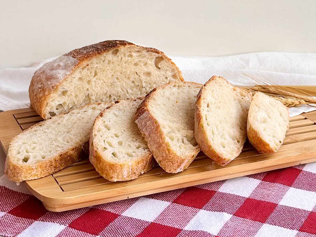 Pão de fermentação natural