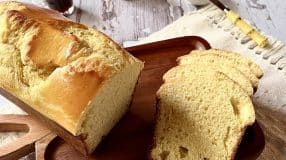 Pão de forma de liquidificador