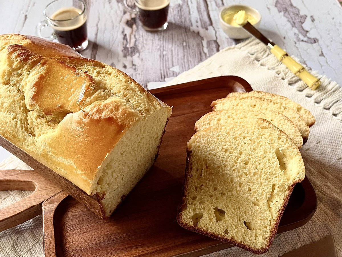 Pão de forma de liquidificador