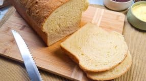 Pão de forma fofinho