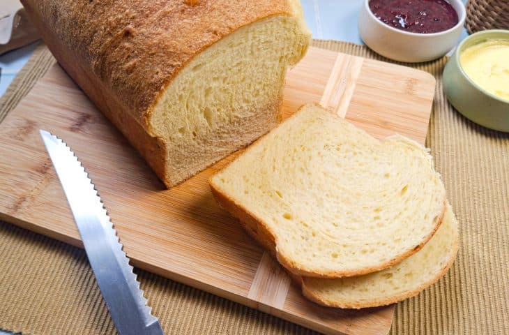 Pão de forma fofinho
