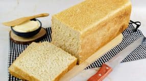 Pão de forma simples
