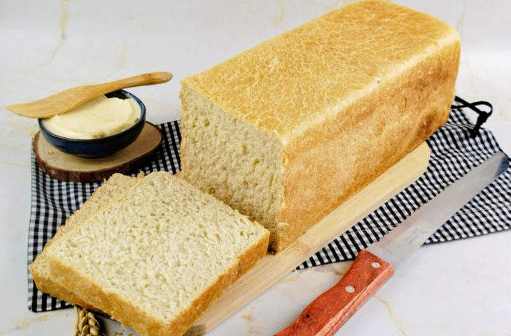 Pão de forma simples