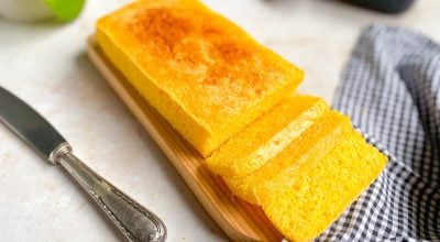 Pão de fubá de liquidificador sem glúten