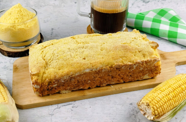 Pão de fubá sem glúten e sem lactose
