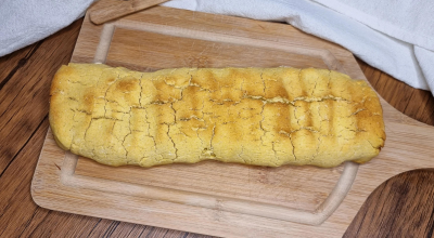 Pão de fubá sem glúten e sem lactose