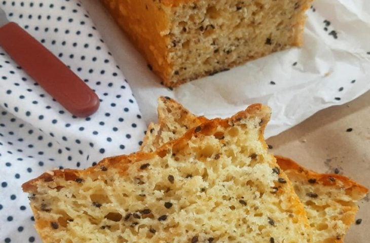 Pão de grãos sem sova