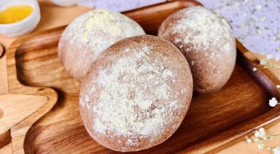 Pão de hambúrguer australiano