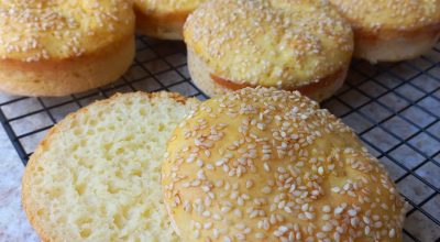 Pão de hambúrguer sem glúten