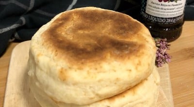 Pão de iogurte de frigideira