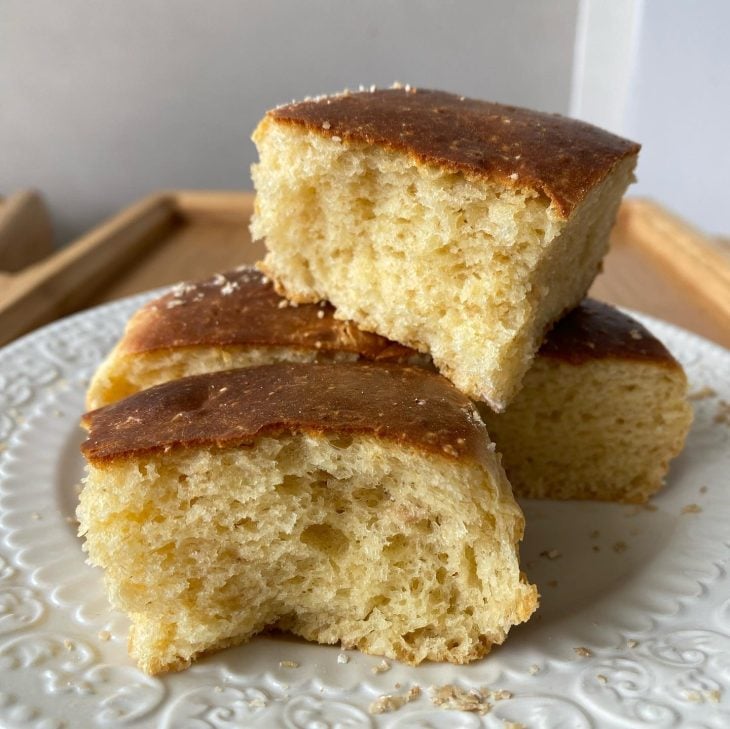 Pão de leite com aveia