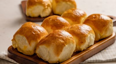 Pão de leite na air fryer