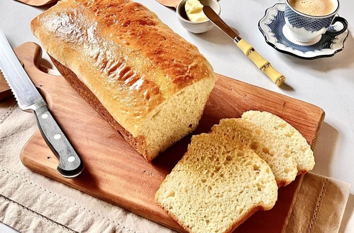 Pão de liquidificador que não precisa sovar