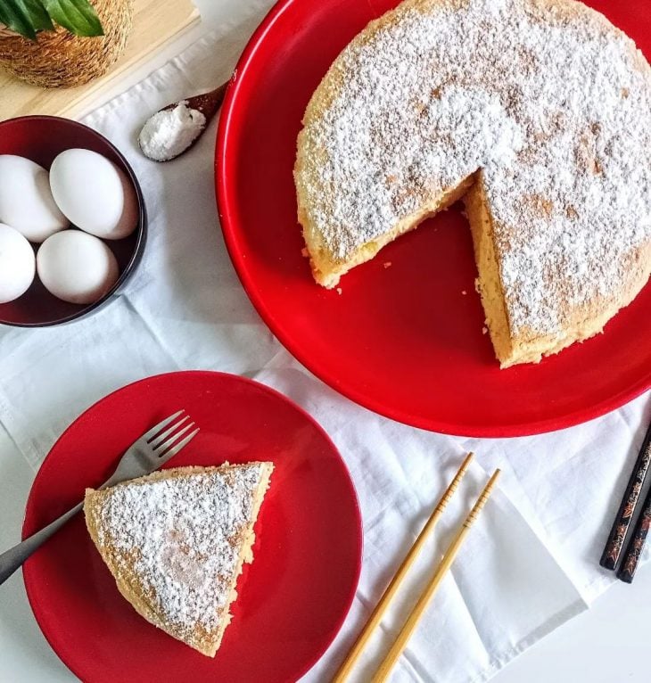 Pão de ló japonês