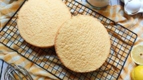 Pão de ló sem glúten