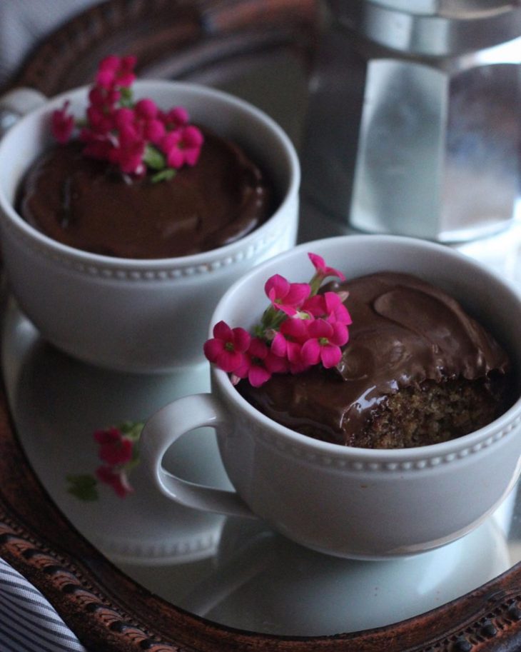 Pão de mel de caneca