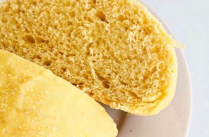 Pão de milho vegano