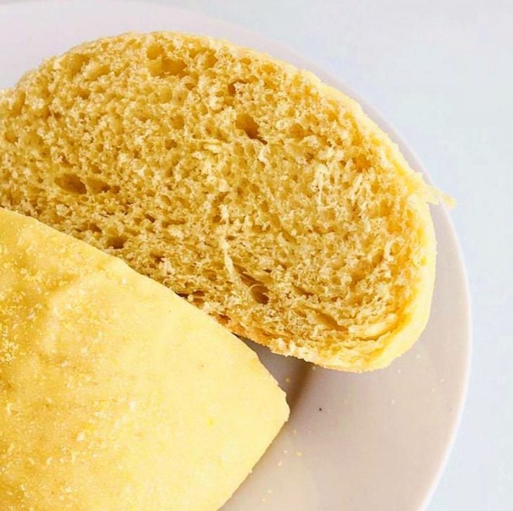 Pão de milho vegano