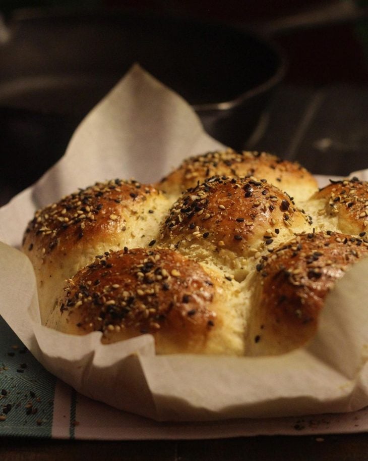 Pão de minuto de azeite