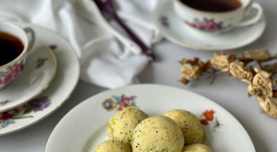 Pão de queijo com inhame e chia