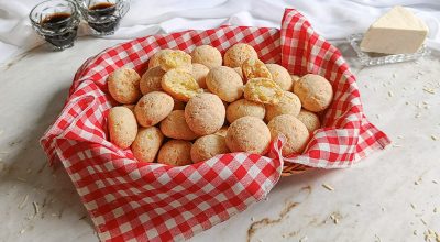 Pão de queijo com polvilho doce