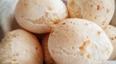 Pão de queijo com polvilho doce