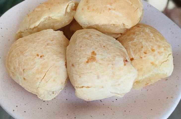 Pão de queijo de 3 ingredientes