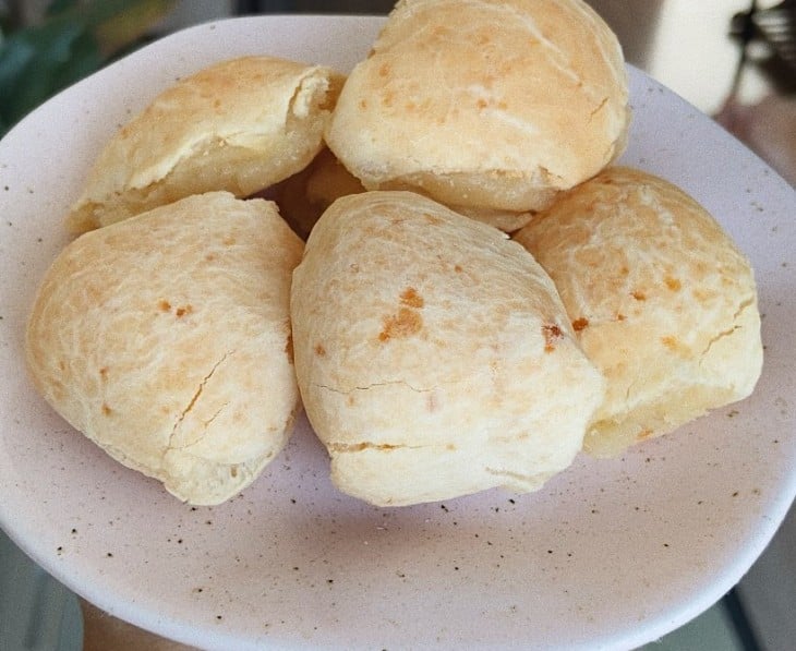 Pão de queijo de 3 ingredientes