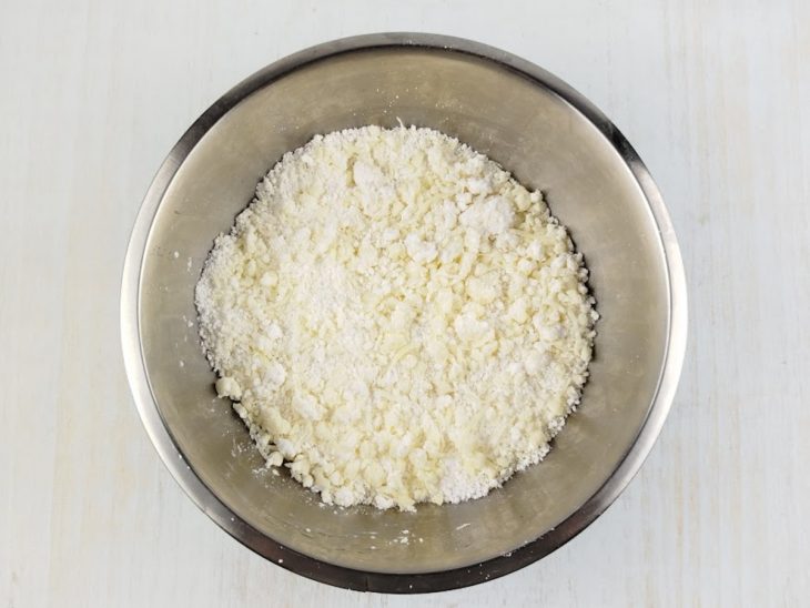 Goma de tapioca na tigela.