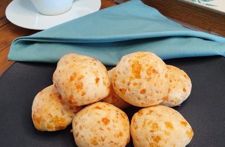 Pão de queijo fit de tapioca
