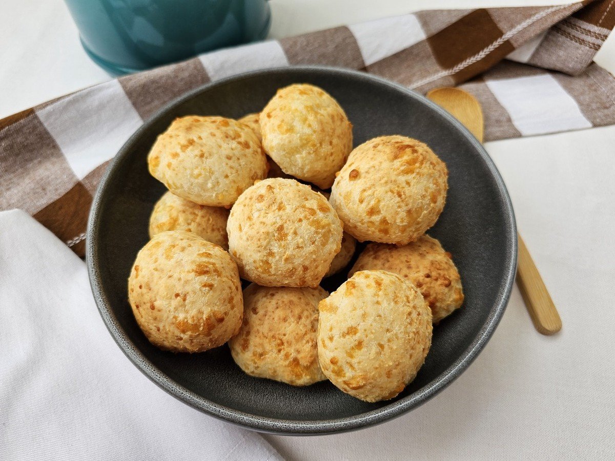 Pão de queijo fit fácil