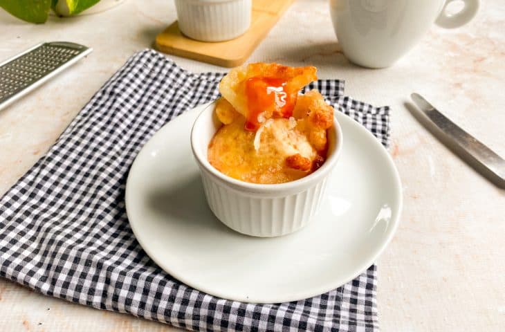 Pão de queijo fit na air fryer