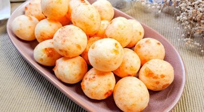 Pão de queijo frito