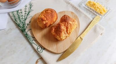 Pão de queijo proteico