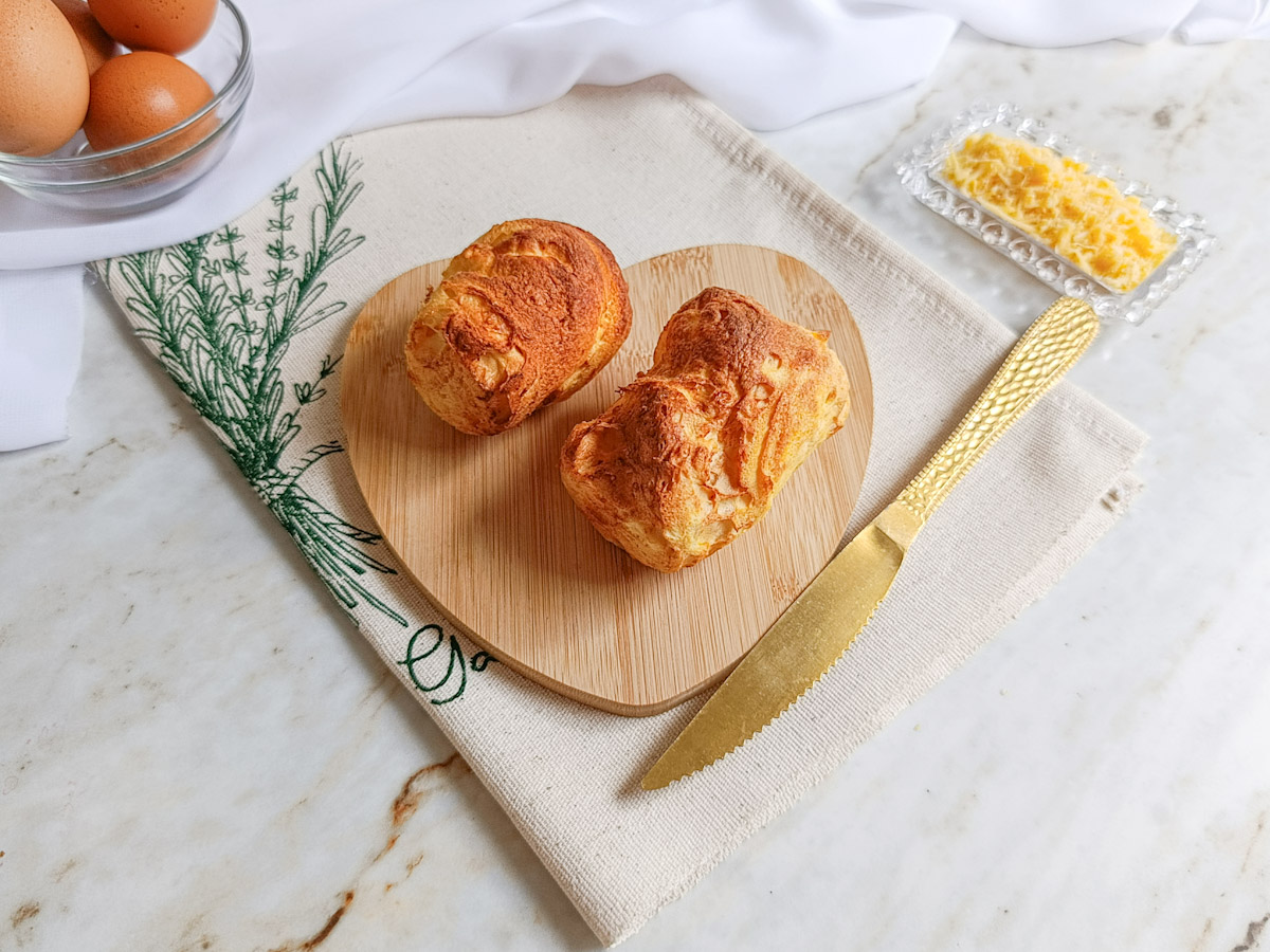 Pão de queijo proteico