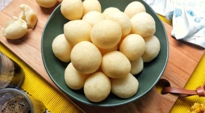 Pão de queijo vegano