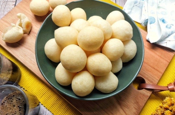 Pão de queijo vegano