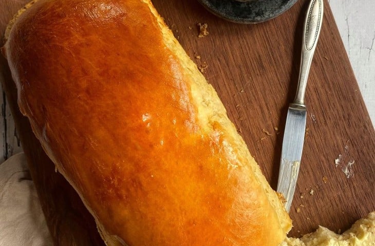 Pão doce caseiro