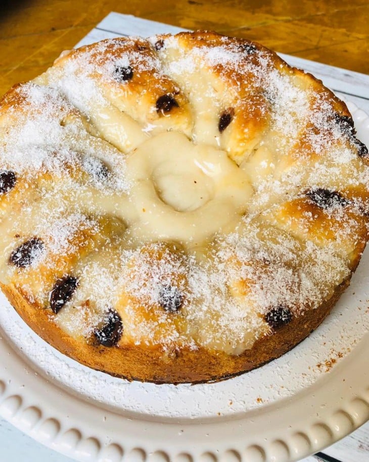 Pão doce de colher