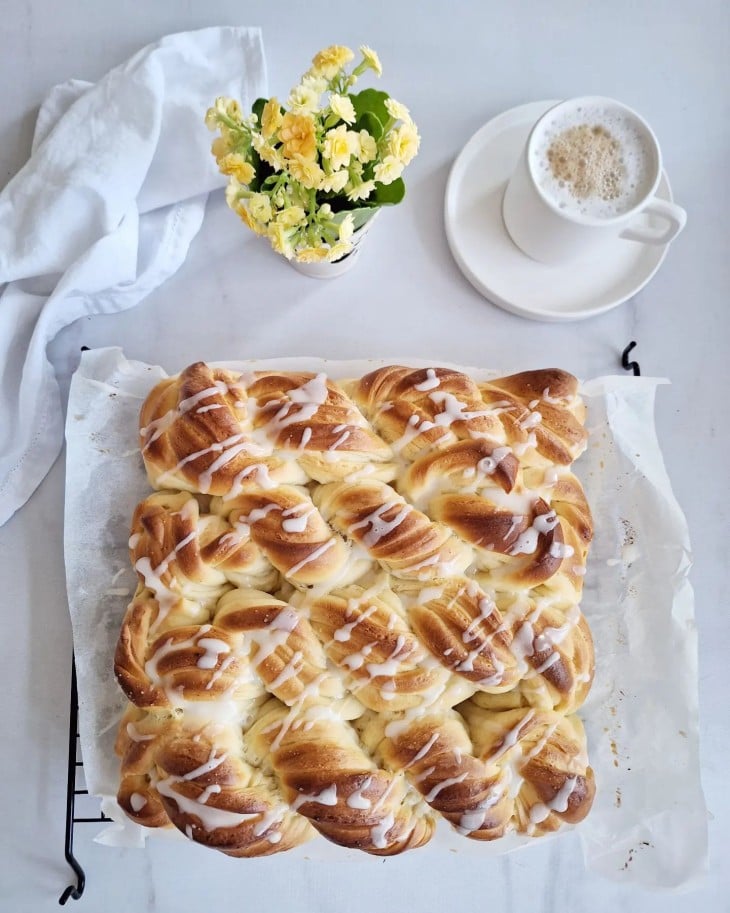 Pão doce de iogurte