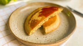 Pão fit de frigideira