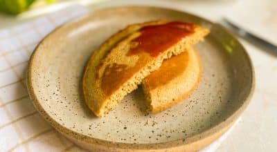 Pão fit de frigideira