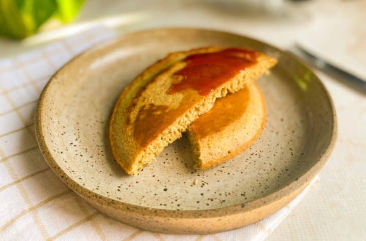 Pão fit de frigideira