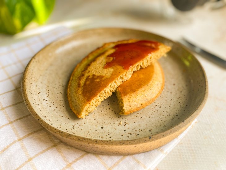 Pão fit de frigideira